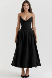 Vestido Longo Espartilho - Liviele