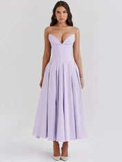 Vestido Longo Espartilho - Liviele