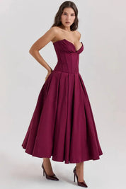 Vestido Longo Espartilho - Liviele