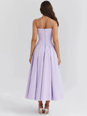 Vestido Longo Espartilho - Liviele