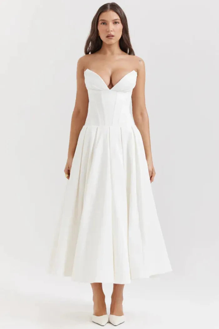 Vestido Longo Espartilho - Liviele