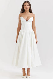 Vestido Longo Espartilho - Liviele