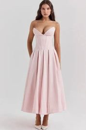 Vestido Longo Espartilho - Liviele