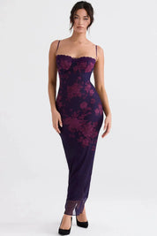 Vestido Longo Floral  Primrose Elegance – Liviele