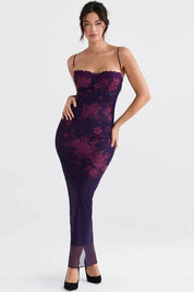 Vestido Longo Floral  Primrose Elegance – Liviele
