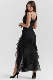 Vestido Longo  Preto Meredith -  Liviele