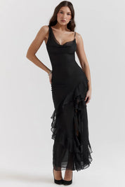 Vestido Longo  Preto Meredith -  Liviele