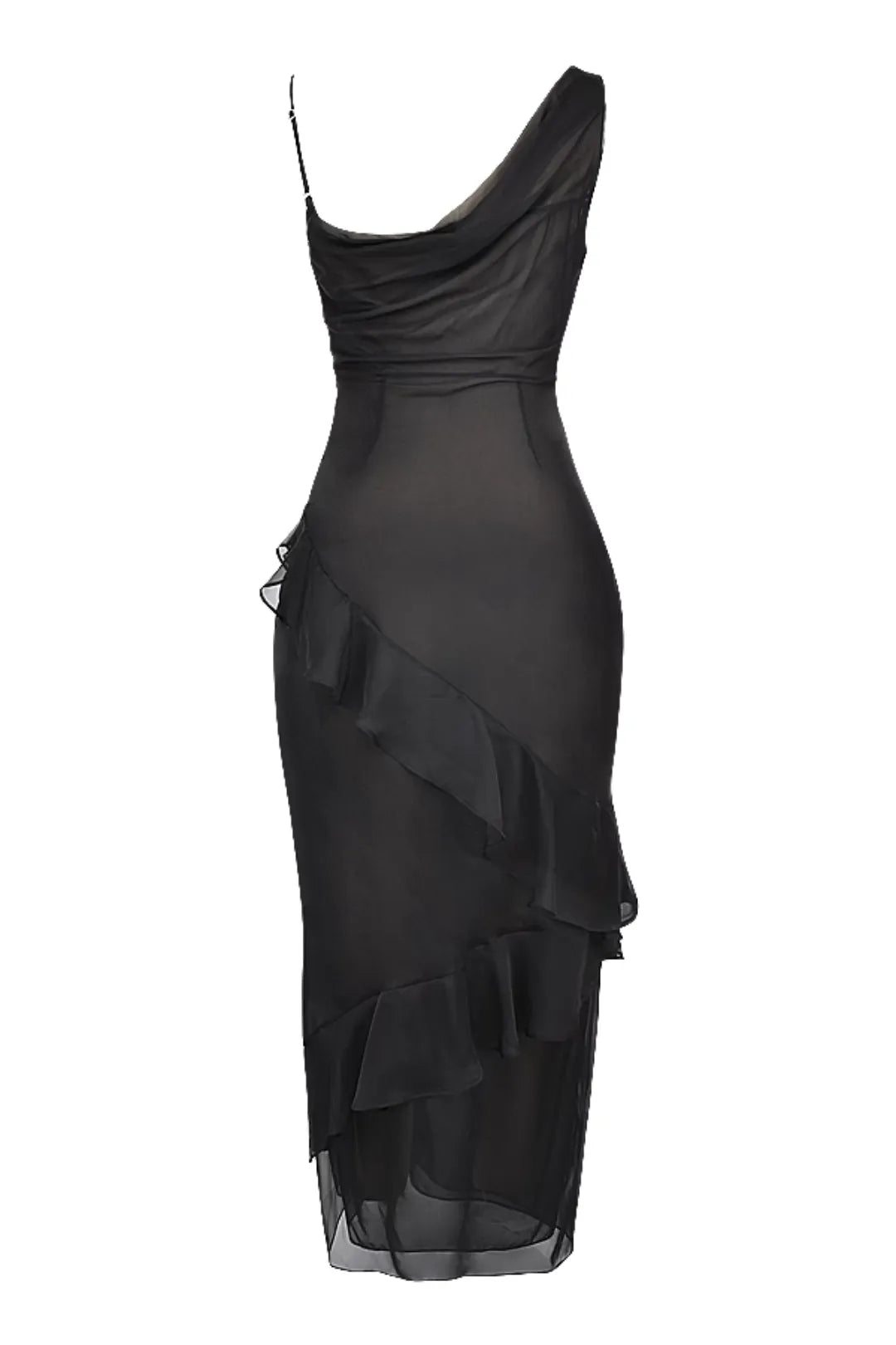 Vestido Longo  Preto Meredith -  Liviele