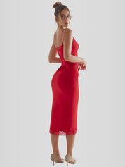 Vestido Longo Vermelho - Liviele