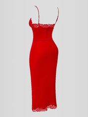 Vestido Longo Vermelho - Liviele