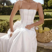 Vestido  Midi  Estilo Corset - Liviele
