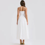 Vestido  Midi  Estilo Corset - Liviele