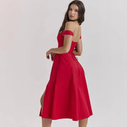 Vestido Midi  Estilo corset - Modelo Liviele