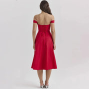 Vestido Midi  Estilo corset - Modelo Liviele