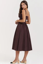 Vestido Midi Estruturado e Forrado - Liviele