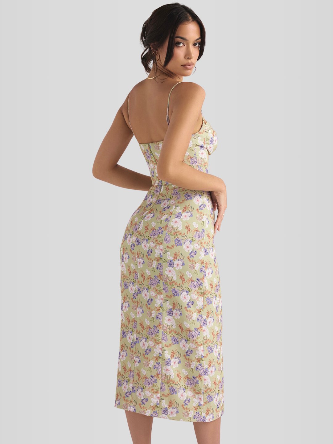 Vestido Midi Floral - Liviele
