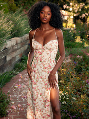Vestido Midi Floral - Liviele