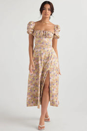 Vestido Midi Laço Ajustável - Liviele