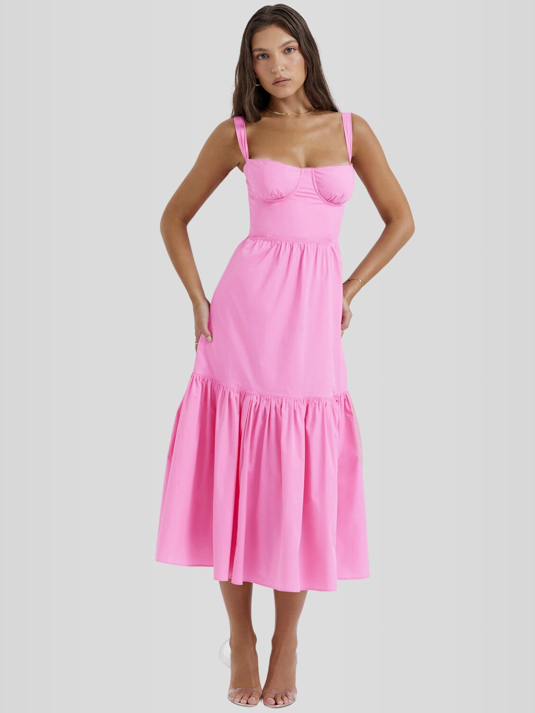 Vestido Midi Liviele - Modelador