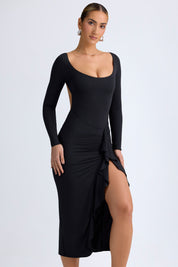 Vestido Midi Preto - Amanda