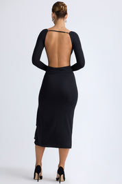 Vestido Midi Preto - Amanda