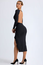 Vestido Midi Preto - Amanda