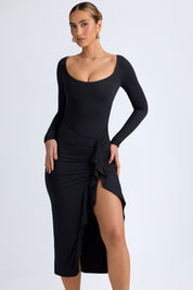 Vestido Midi Preto - Amanda