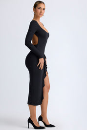 Vestido Midi Preto - Amanda