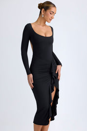 Vestido Midi Preto - Amanda