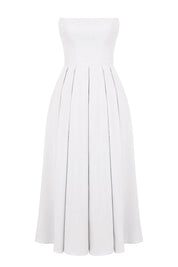 Vestido Midi Sem Alça - Liviele
