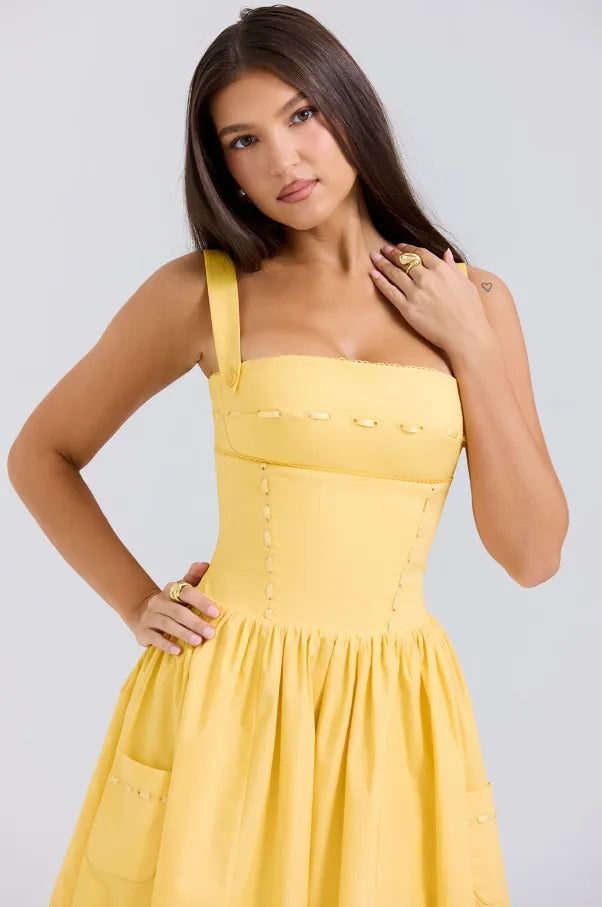Vestido Midi Xadrez Modelador - Liviele