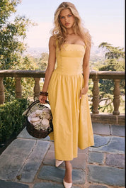 Vestido Midi Xadrez Modelador - Liviele