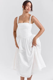 Vestido Midi Xadrez Modelador - Liviele