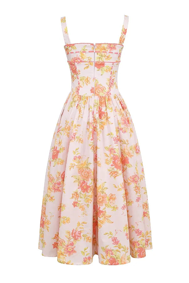Vestido Midi Xadrez Modelador - Liviele