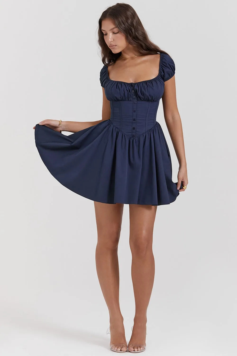 Vestido Curto Bustier Modern - Liviele