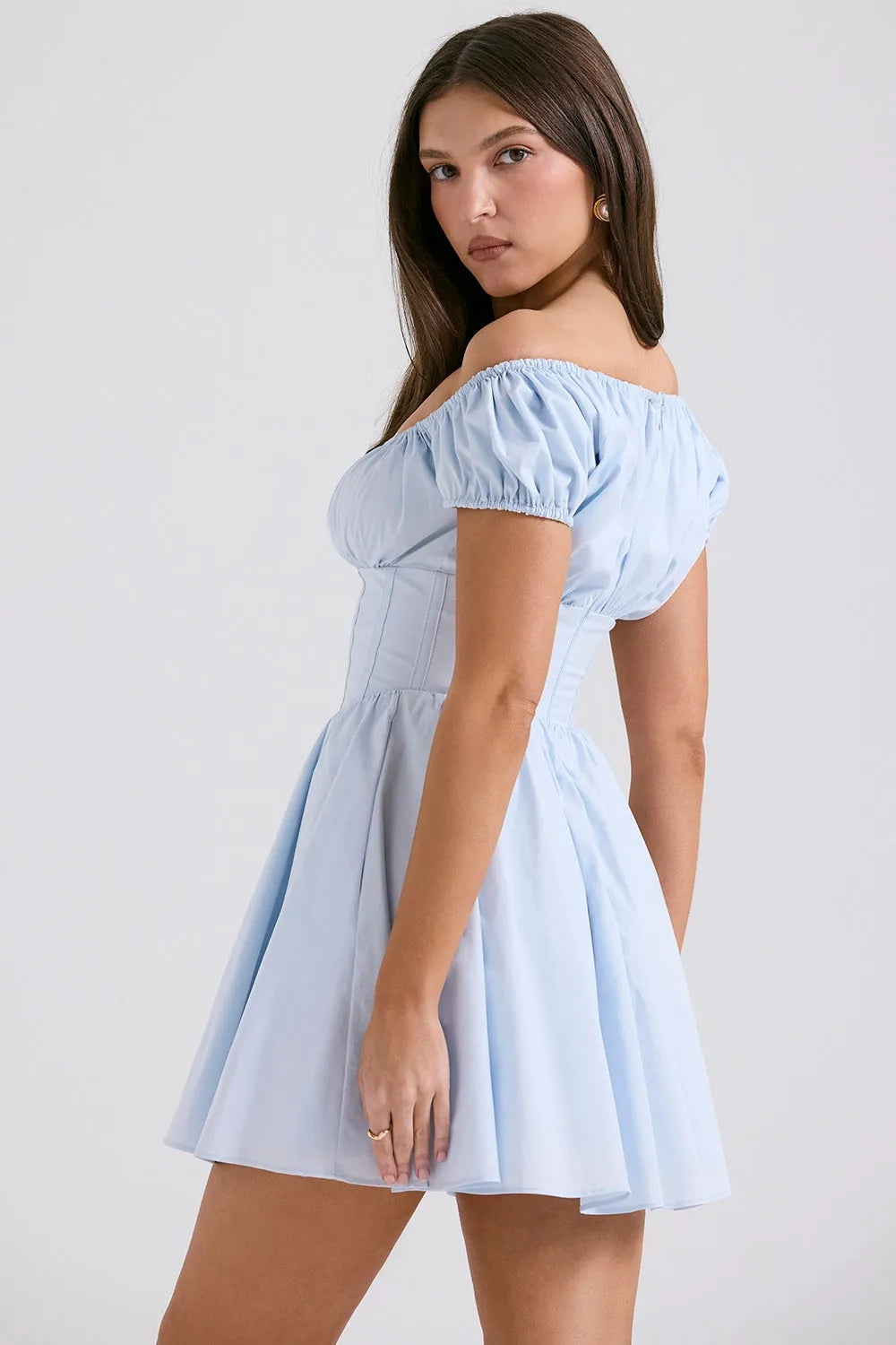 Vestido Curto Bustier Modern - Liviele