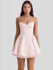 Vestido Curto com Forro - Liviele