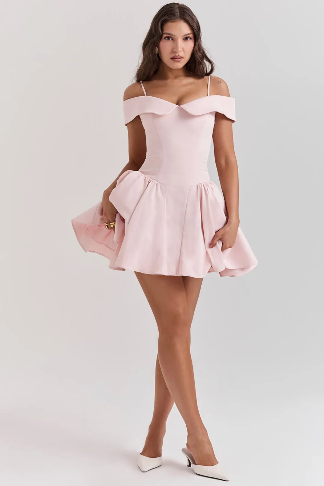 Vestido Curto com Forro - Liviele