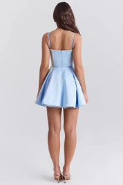 Vestido Curto com Forro - Liviele