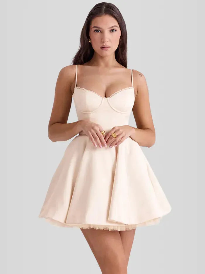Vestido Curto com Forro - Liviele