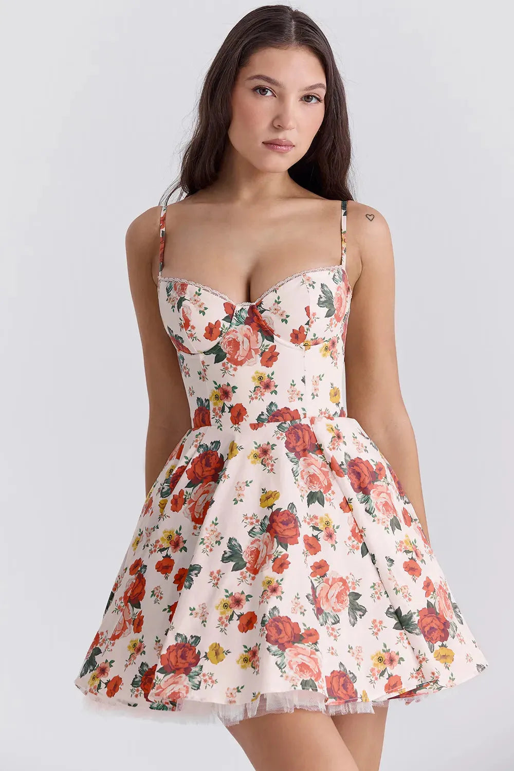 Vestido Curto com Forro - Liviele