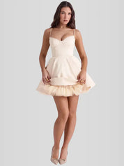 Vestido Curto com Forro - Liviele