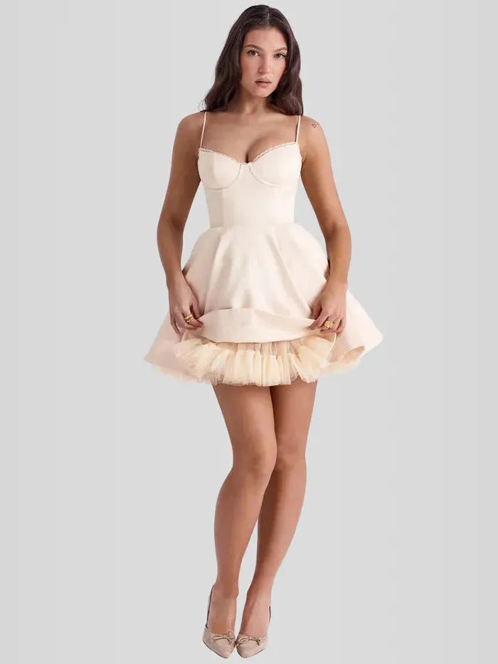 Vestido Curto com Forro - Liviele