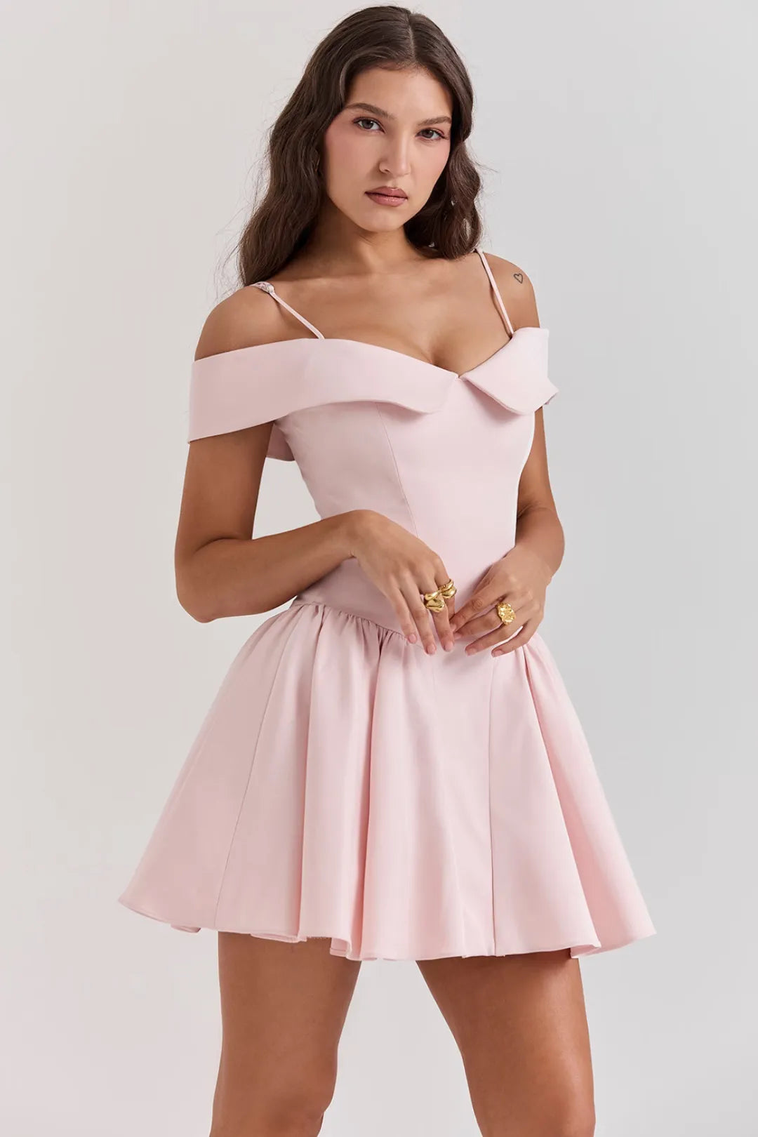 Vestido Curto com Forro - Liviele
