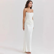 Vestido Longo Acetinado - Liviele