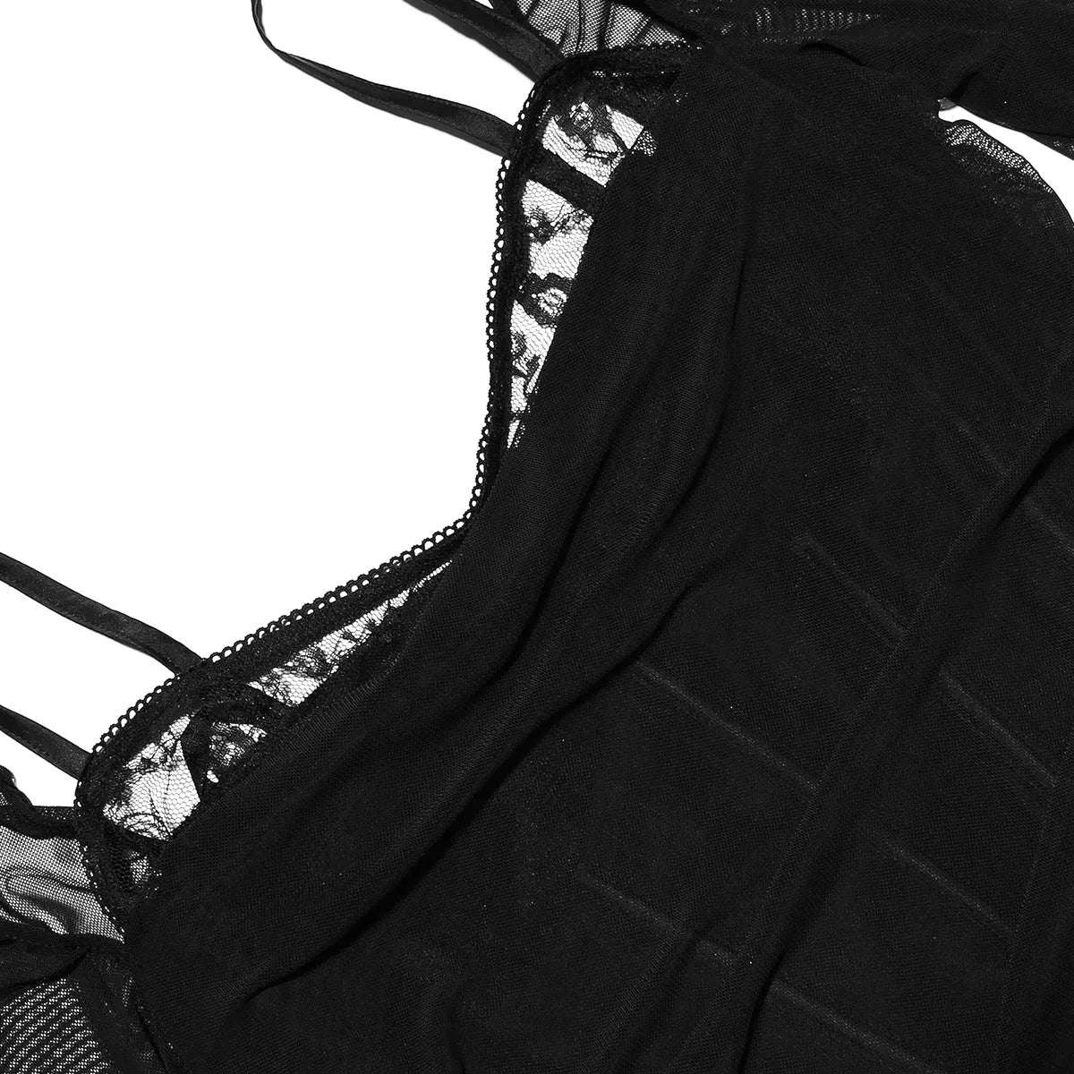 Vestido Longo Com Renda - Liviele