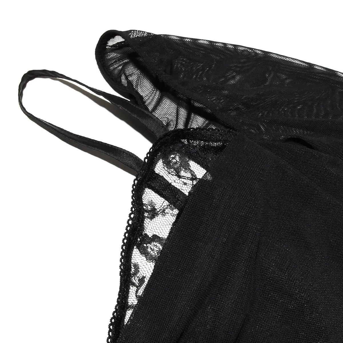 Vestido Longo Com Renda - Liviele