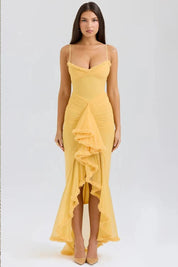Vestido Longo Amarelo Exclusivo - Liviele