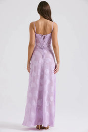 Vestido Longo Floral Branco Exclusivo - Liviele