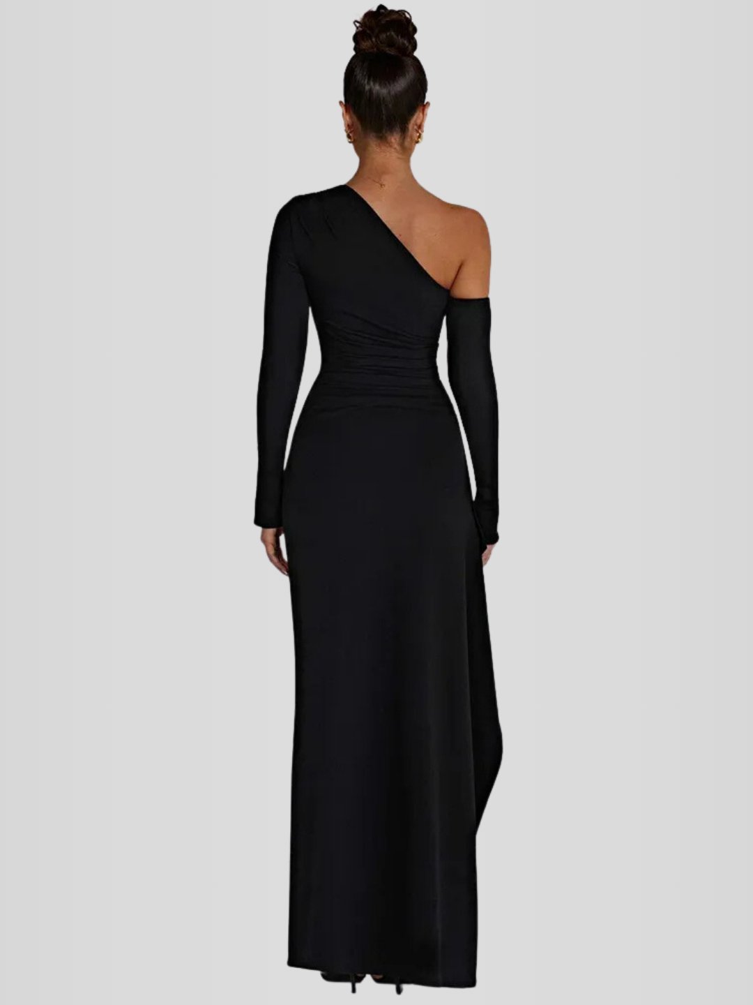 Vestido Longo Preto Daiane - Modelo Liviele
